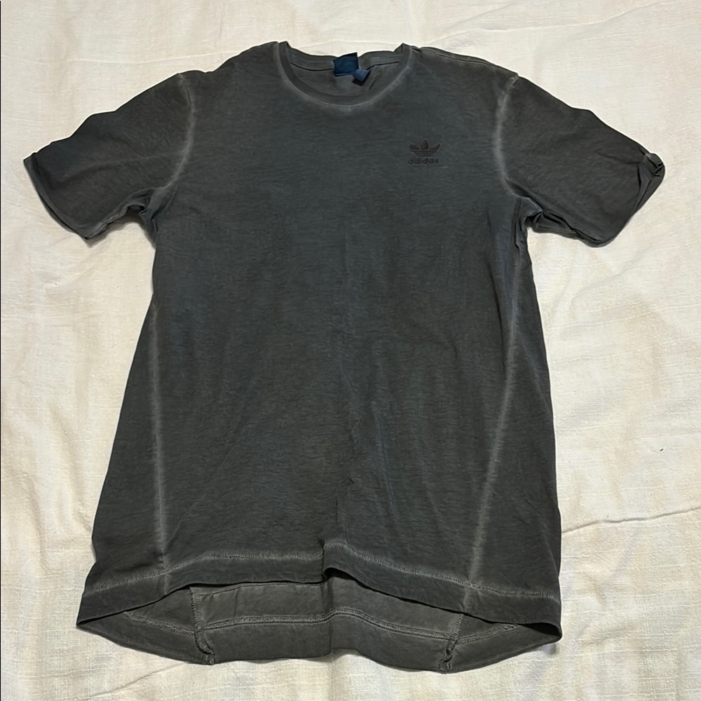 Adidas Gray Short Sleeve dress with Contrast Stitching